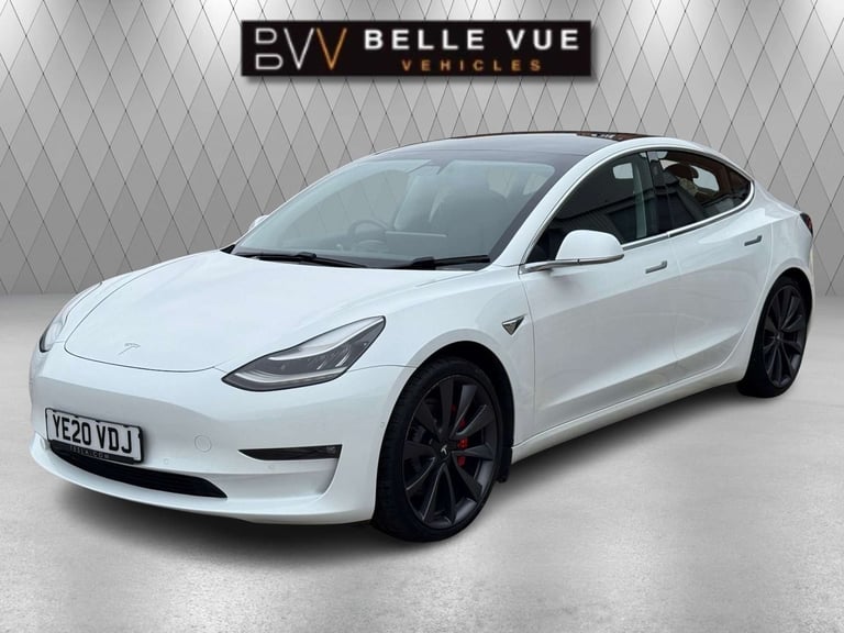 2020 Tesla Model 3 ModeL 3 Performance AWD 4WD 4dr - NATIONAL DELIVERY* Saloon Electric Automatic