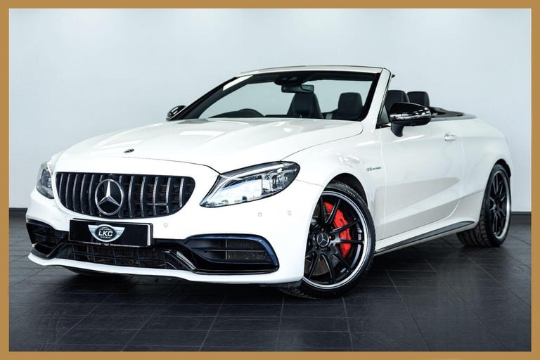MERCEDES-BENZ C CLASS 4.0 C63 V8 BiTurbo AMG S (Premium Plus) Cabriolet SpdS