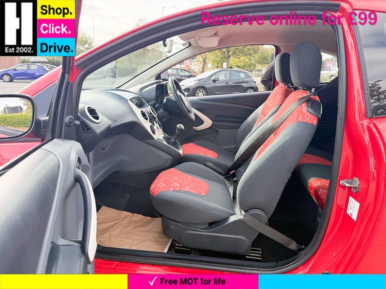 2014 Ford Ka 1.2 Edge 3dr [Start Stop] HATCHBACK PETROL Manual