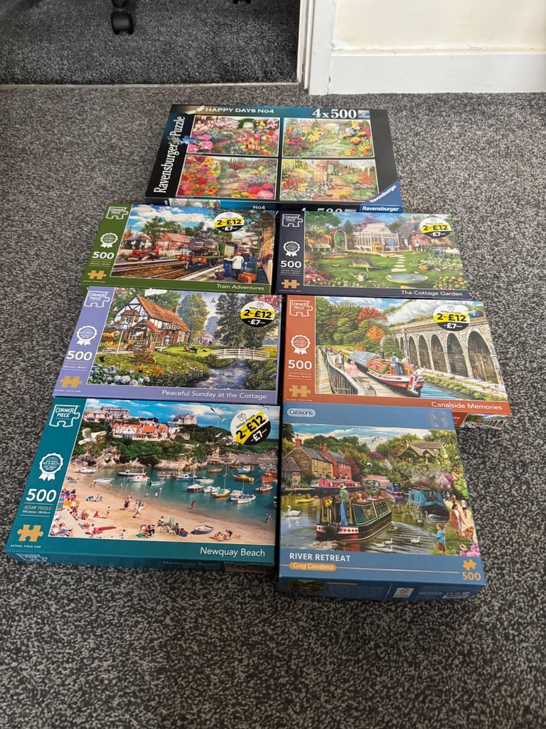 image for 500 piece jigsaw puzzles