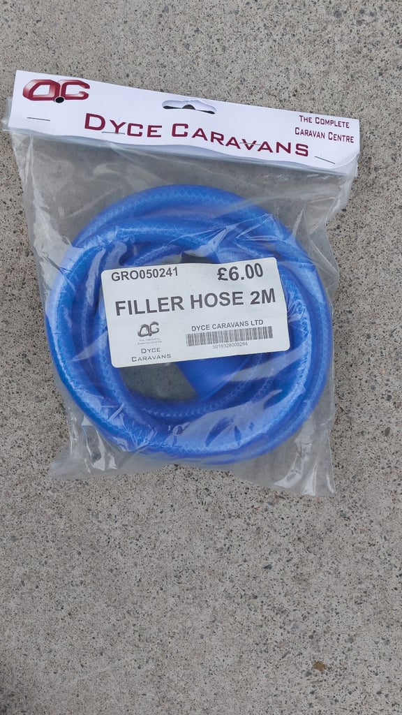 Camping Caravan water filler hose