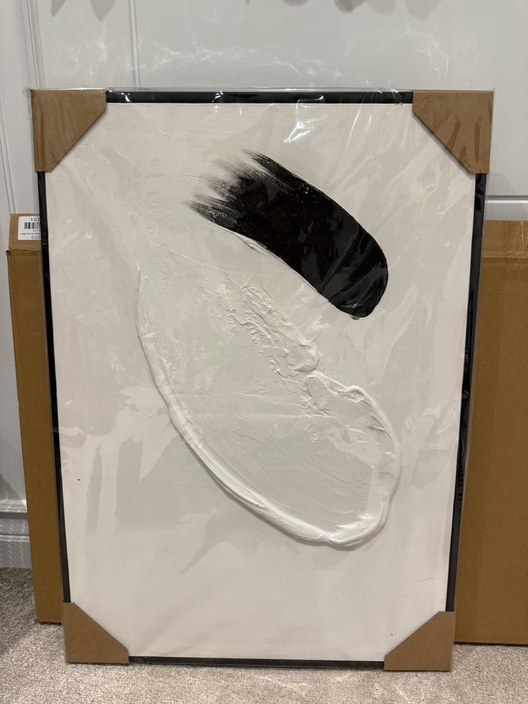 Textured wall art: canvas 