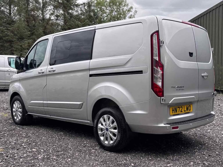 2022 Ford Transit Custom 2.0 320 Limited 6 Seater Crew Van Double Cab 5dr Diesel Auto L1 H1 Euro ...