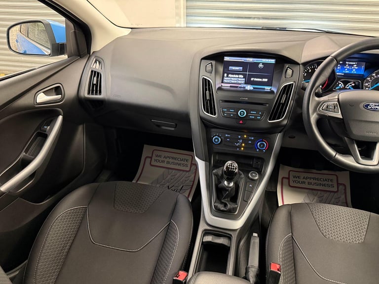 FORD FOCUS 1.0 T EcoBoost Zetec Blue Manual Petrol WARRANTY 12 MONTHS MOT