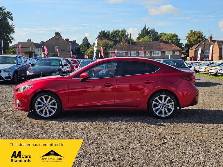 2016 Mazda Mazda3 2.0 SKYACTIV-G Sport Nav Fastback Euro 5 (s/s) 4dr SALOON Petrol Manual