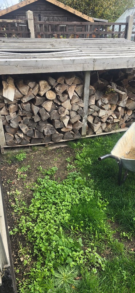 Firewood ready to burn 