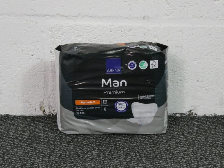 Incontinence Pads - Abena Man Premium Formula 2 - 15 Pack