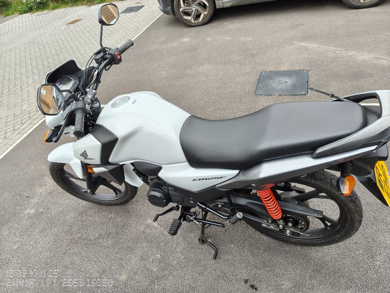 2022 Honda CBF125 (CB125F) - Great Starter Bike - Very Good Condition - White