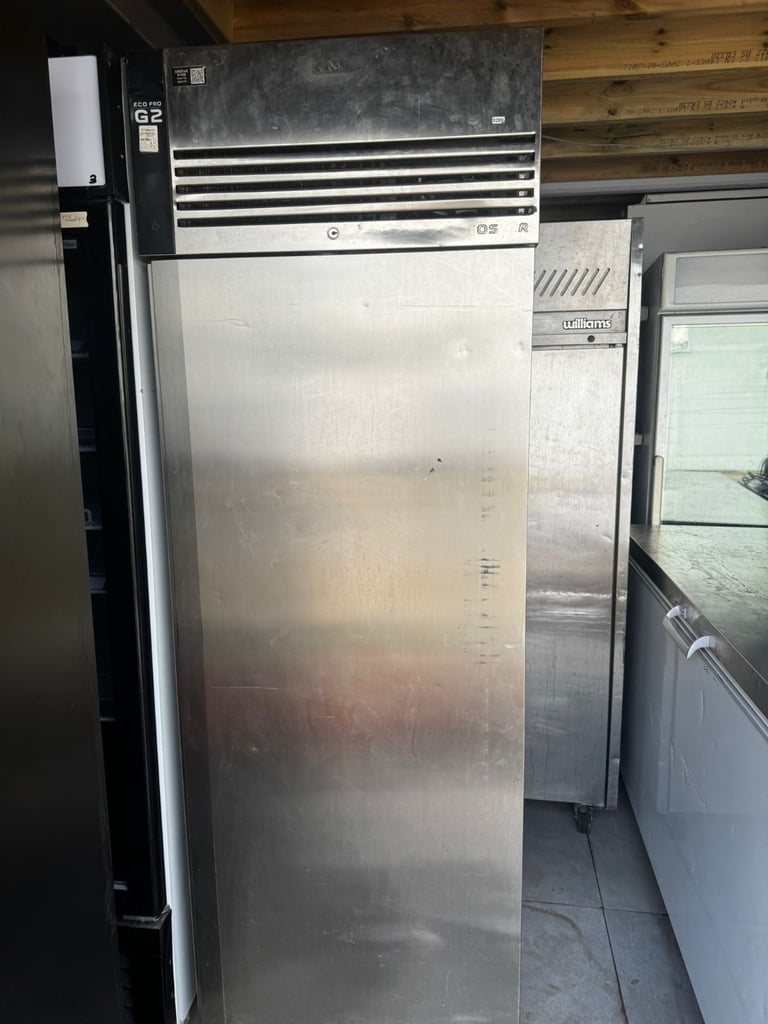 Commercial single door fridge or freezer cage shop restaurant takeaway 