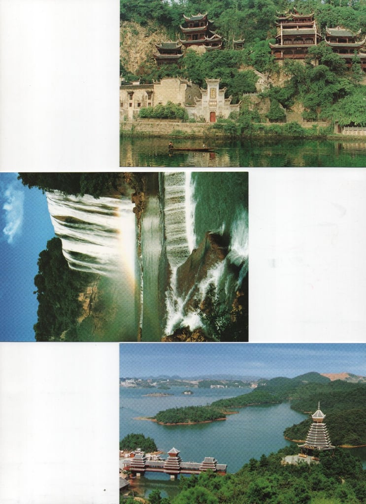 34 Chinese postcard packs