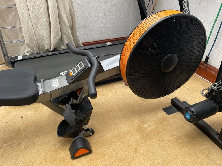 V-FIT TORNADO AIR ROWER ROWING MACHINE