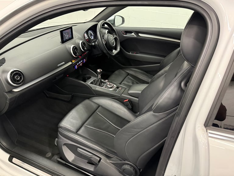 2015 65 AUDI S3 2.0 TFSI QUATTRO NAV 300BHP 4WD 3 DOOR HATCHBACK WHITE EURO 6
