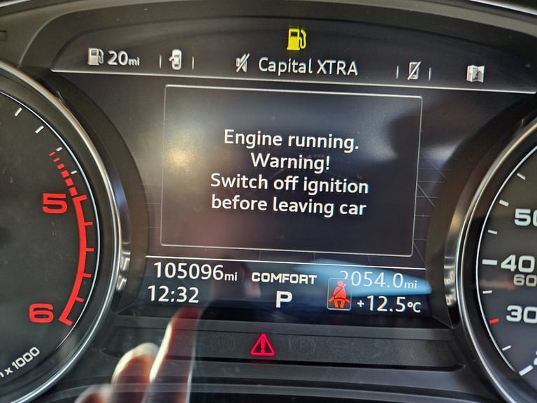 2018 AUDI A5 2.0 TDI Ultra S Line 5dr S Tronic Black Damaged Salvage CAT N