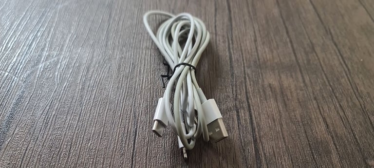 Variety of cables, wires, plugs and adapters