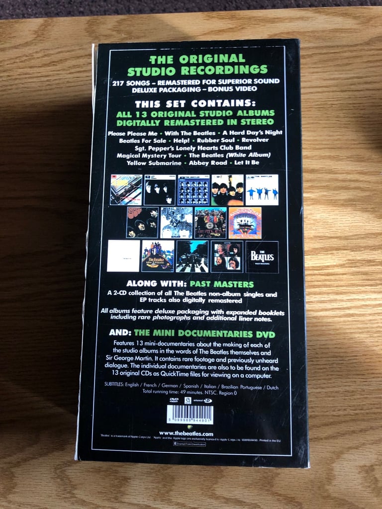 Beatles & Pink Floyd CHINESE CD Box sets