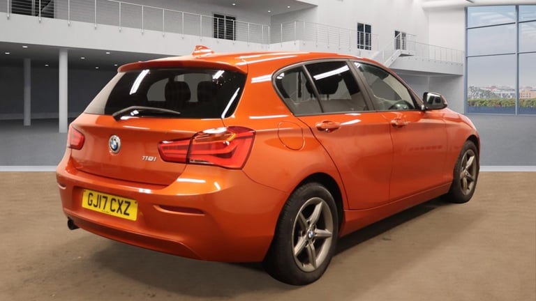 2017 BMW 1 Series 2017 17-Reg BMW 118i [1.5] SE 5dr [Nav] Step Auto,BURNT ORANGE,SAT NAV!! HATCHB...