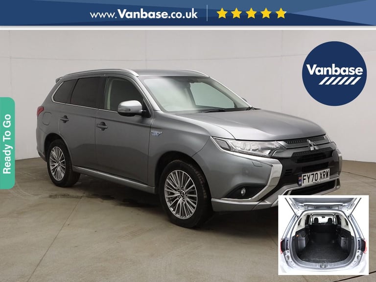 2020 Mitsubishi Outlander 2.4h TwinMotor 13.8kWh Reflex Plus SUV 5dr Petrol Plug-in Hybrid CVT 4W...
