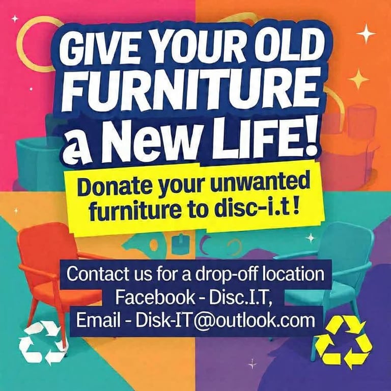 image for Unwanted furniture drop off point 