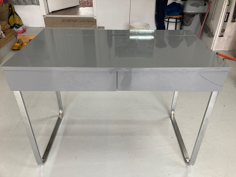 Grey desk