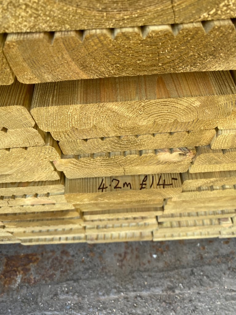 Decking boards 4.2 m