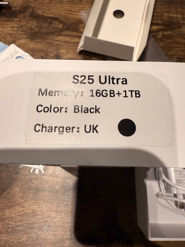 image for S25 ultra not Samsung but same 