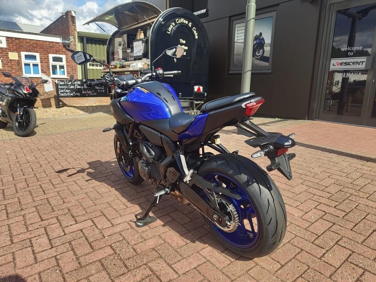 YAMAHA MT-07 Y-AMT 2025 - LATEST MODEL - ICON BLUE - IN STOCK NOW 