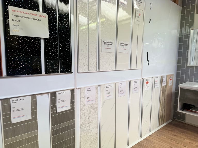 wet wall panels, PVC Wall to Ceiling Panel 2.95mx250mmx8mm