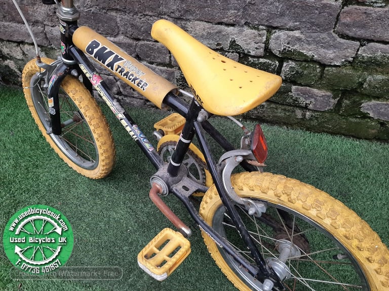 1980's Universal BMX Super Tracker 16 inch wheels Survivor working condition. 
