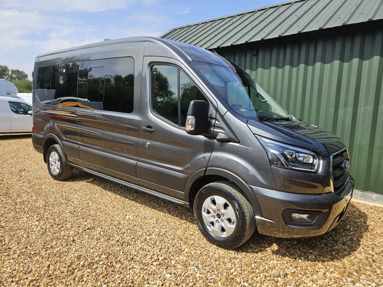 FORD TRANSIT 410 2.0 EcoBlue 165ps L3 H2 14 Seater Limited AUTO [Nav] * PLUS VAT