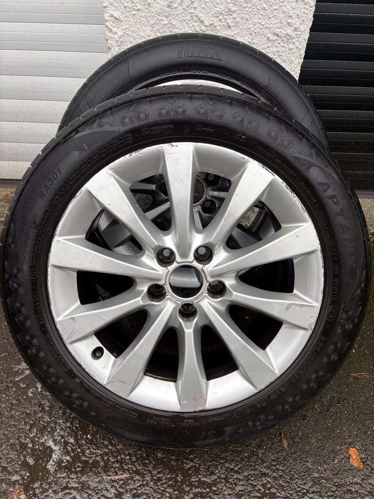 Audi 17” Alloys and tires