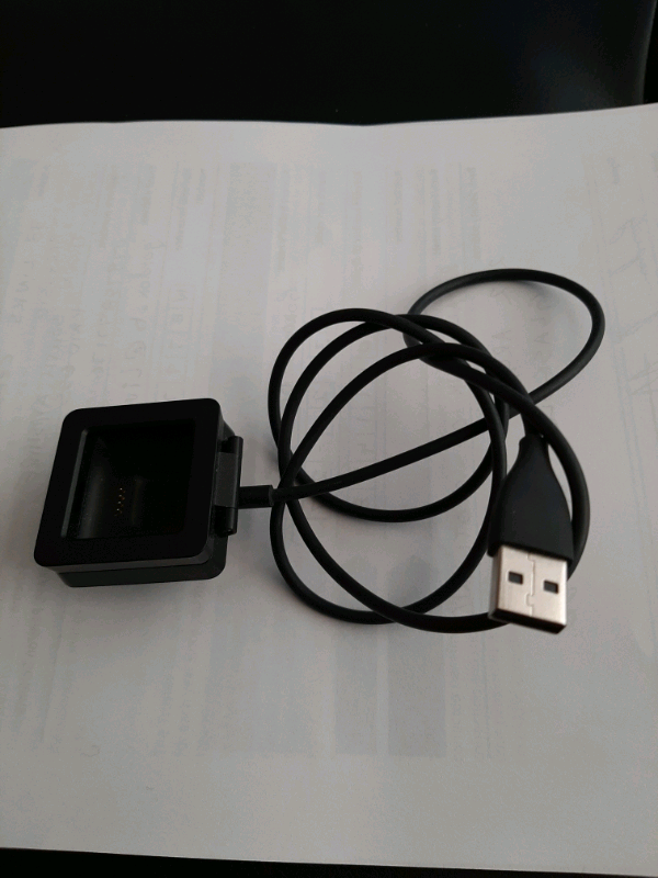 Free Fitbit Blaze charger and wristband 