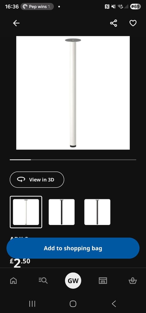 IKEA Office Desk 200cm long