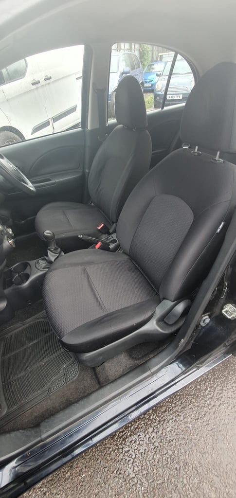 2013 13 NISSAN MICRA 1.2 VISIA LOW 75K MOT 10/26 5DR BLUETOOTH BLACK PX SWAPS