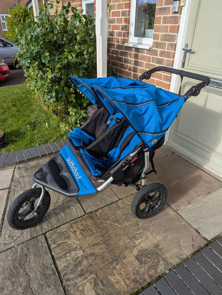 image for Out n About Nipper Double V4 All Terrain Pushchair Buggy plus extras