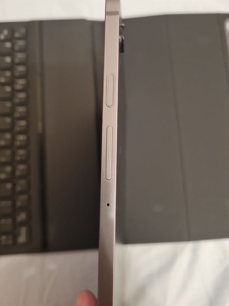 Samsung Galaxy Tab S9 FE, plus keyboard cover, and S Pen
