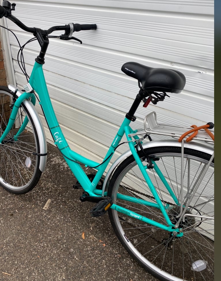 image for Step thru town bike 19” vgc