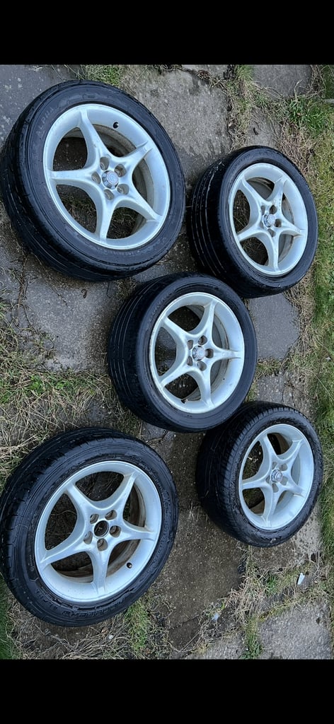 Toyota Celica x5 original alloy wheels 16”