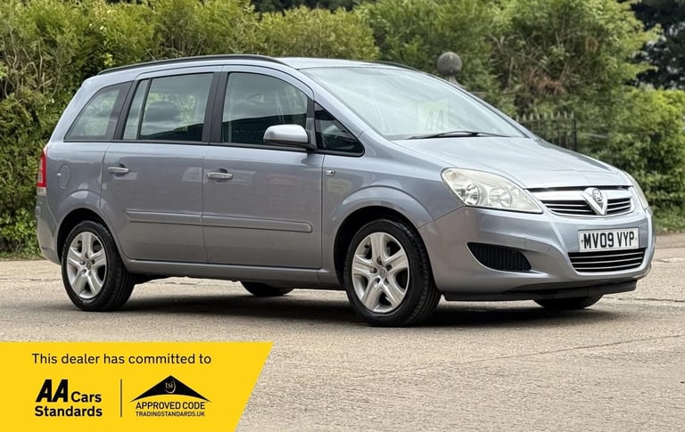 2009 Vauxhall Zafira 1.6 Exclusiv Euro 4 5dr Petrol