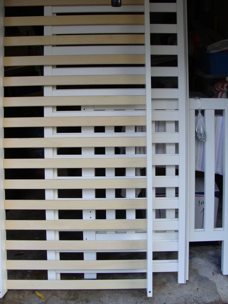 COT Cotbed by John Lewis USED Wooden White NO MATTRESS