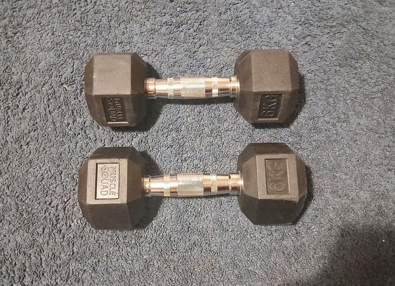 6kg hex dumbell weights