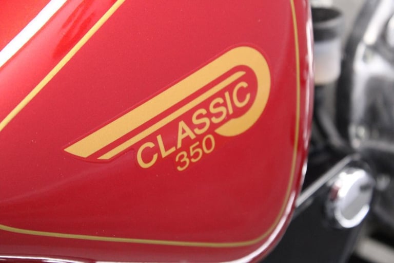 Brand New Classic 350 In Madras Red 