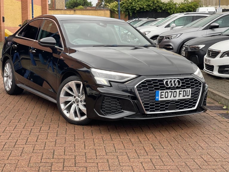 2020 Audi A3 1.5 TFSI 35 S line Saloon 4dr Petrol S Tronic Euro 6 (s/s) (150 ps) SALOON Petrol Au...