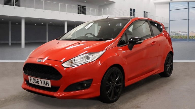  Ford Fiesta 1.0 EcoBoost 140 ST-Line Red 3dr, FSH, 2 keys Petrol