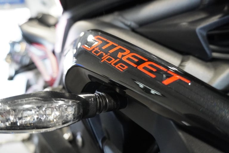 Triumph Street Triple 765 R, 2021, Black with just 3360miles