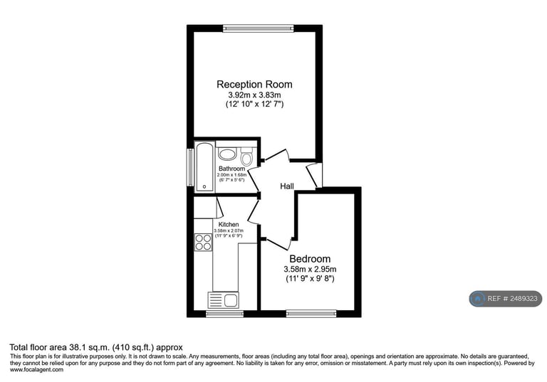 1 bedroom flat in Mill Court, London, E10 (1 bed) (#2489323)