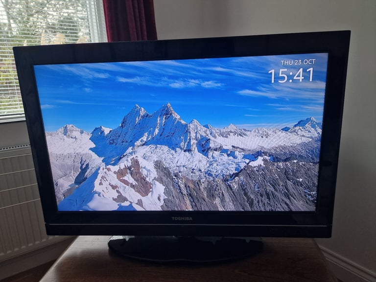 image for Toshiba 36" TV, Amazon Firestick & Remotes