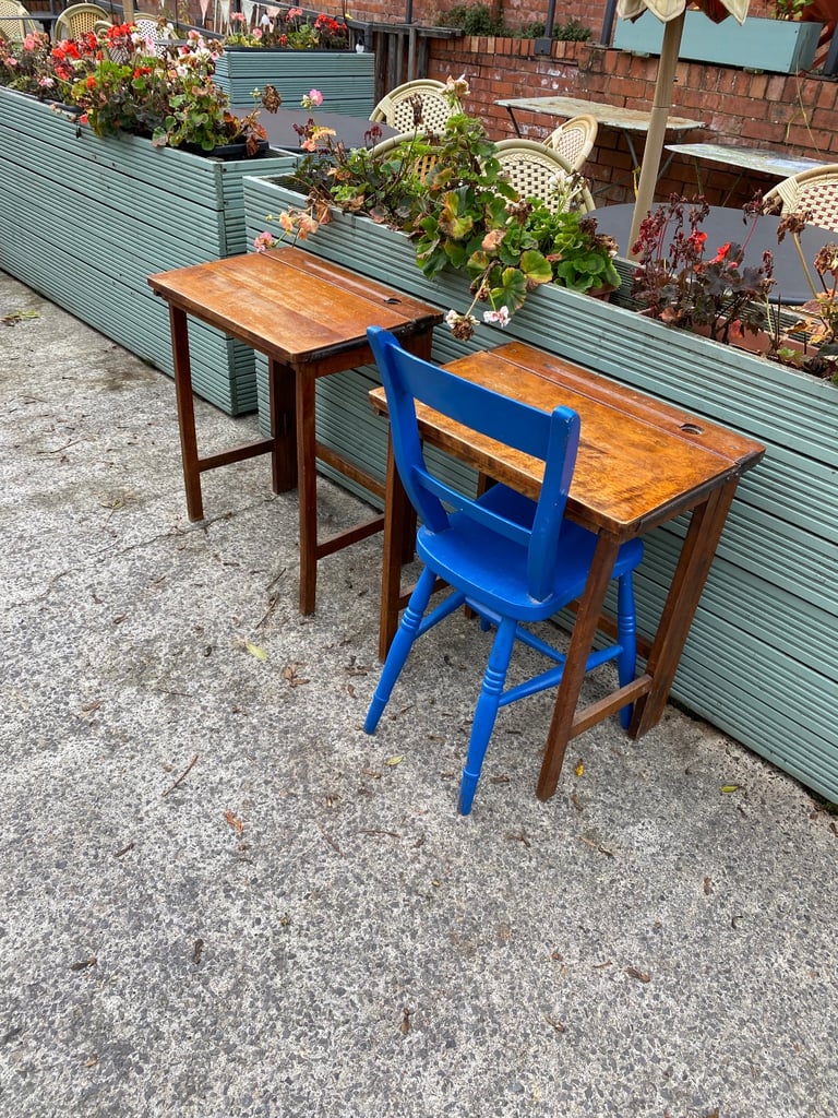 Pair of Victorian Folding Children’s Desks