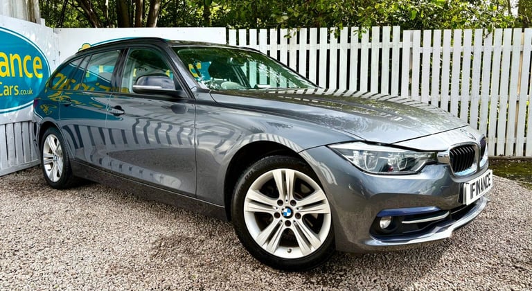 CAN'T GET CREDIT? CALL US! BMW 3 Series 2.0 320i Sport Touring, 2018 - £299 DEPOSIT, £96 PER WEEK