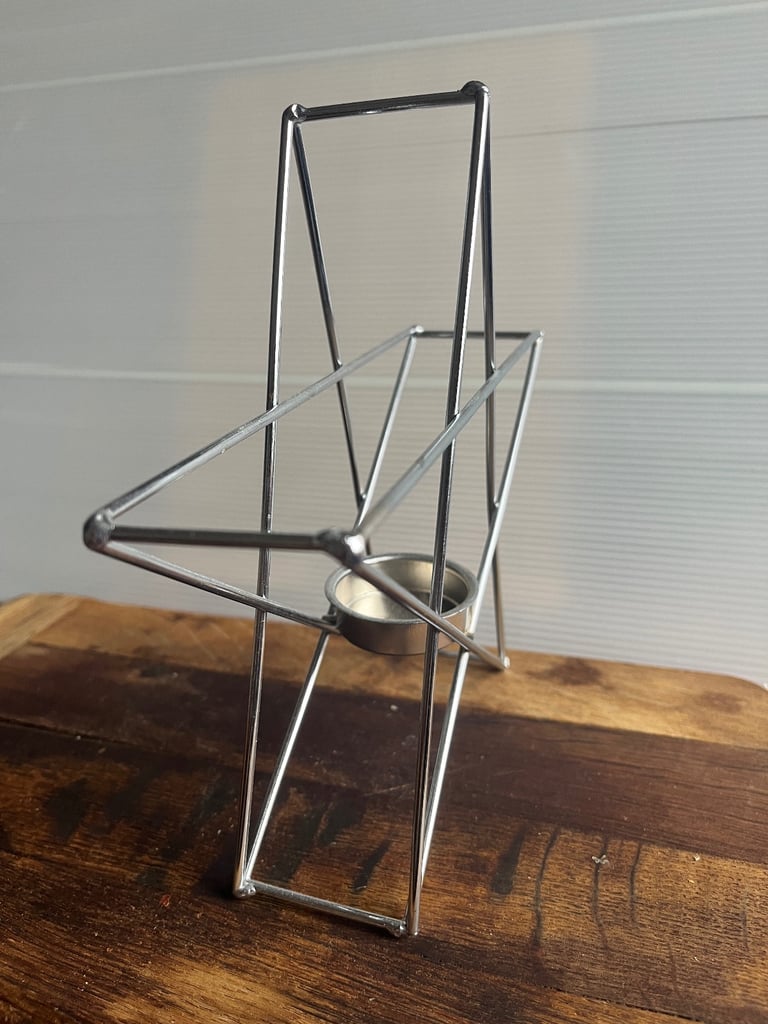 Star tealight holder