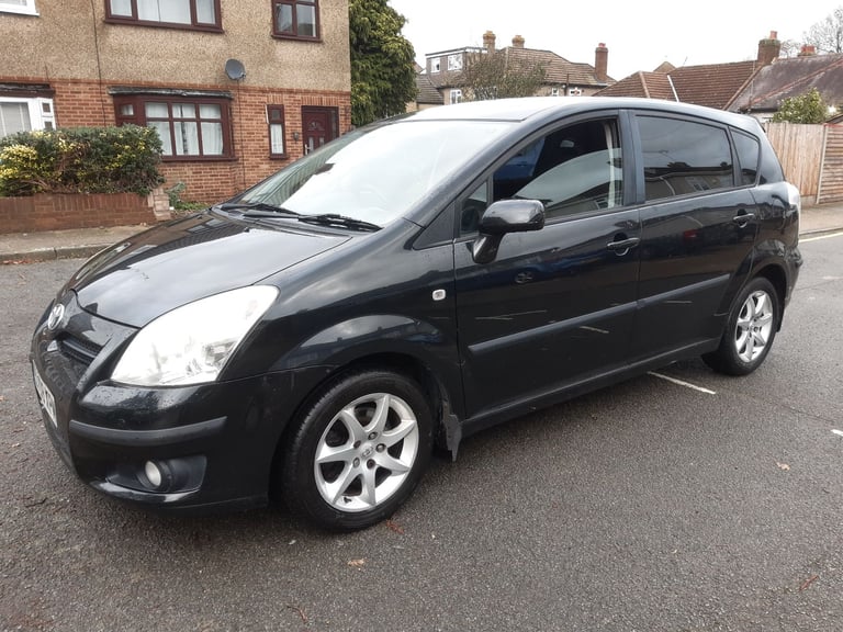 2008 Toyota Corolla Verso 1.8 VVT-i SR MPV 5dr Petrol Manual 7 Seater Low miles ULEZ Free HPI Clear
